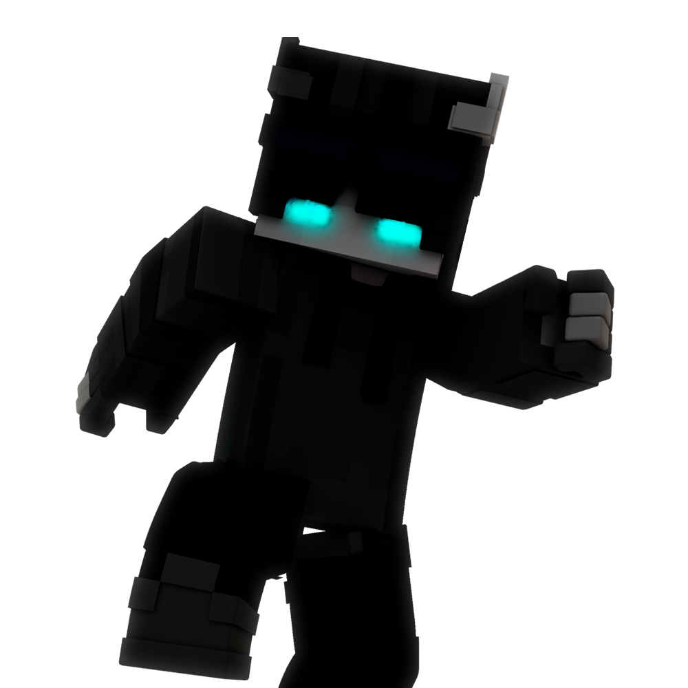 Grafika 3D — postać Minecraft